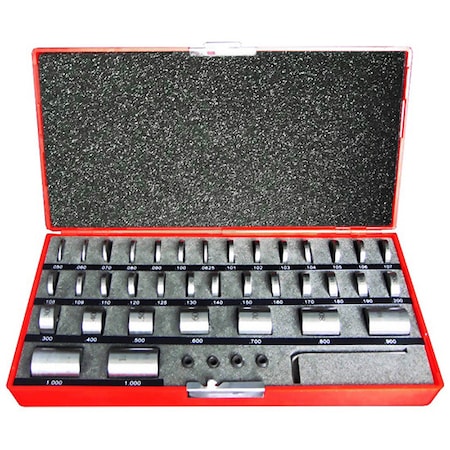 Igaging 36 Piece Steel Space Block Set - 36-RG-36 36-RG-36
